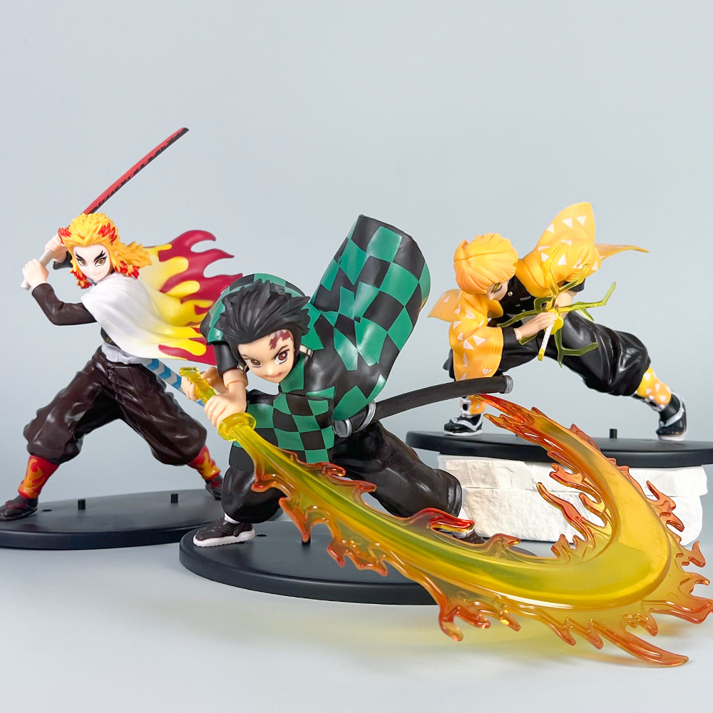 Model Kit Zenitsu - Anime Demon Slayer PVC Figures Tanjirou
