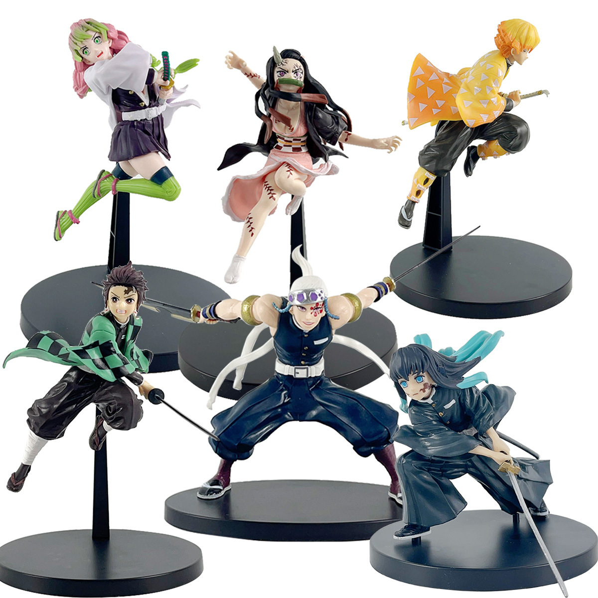 Model Kit Zenitsu - Anime Demon Slayer PVC Figures Nezuko