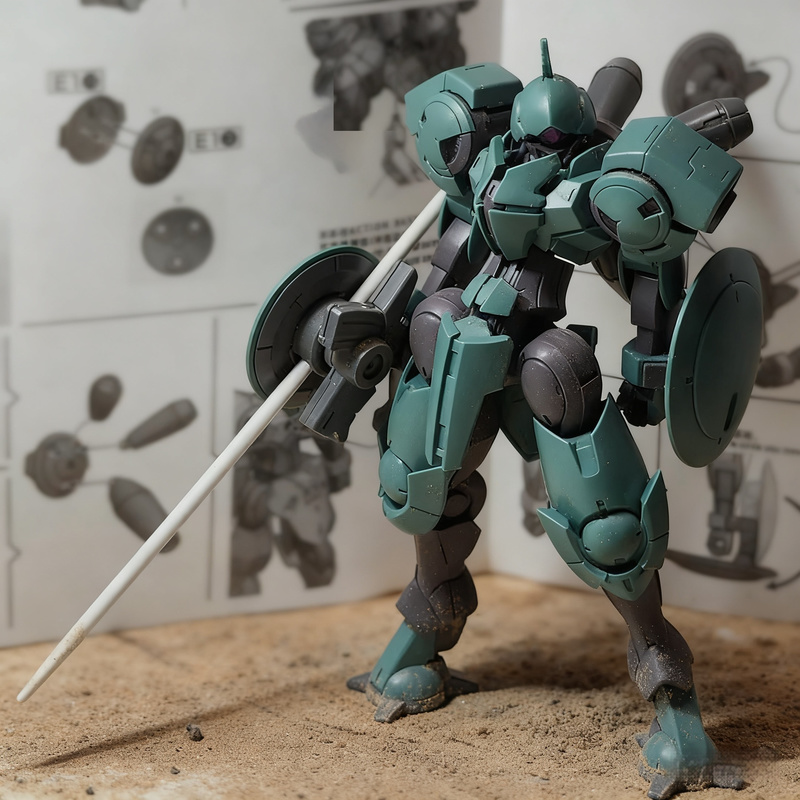 Model Kit Barbatos - HG 1/144 HEINDREE CFP-010 The Witch