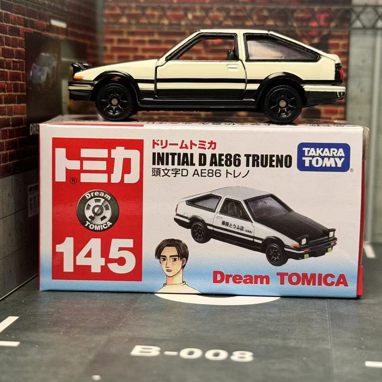 Model Kit Ae86 - Dream Tomica NO. 145 Initial D