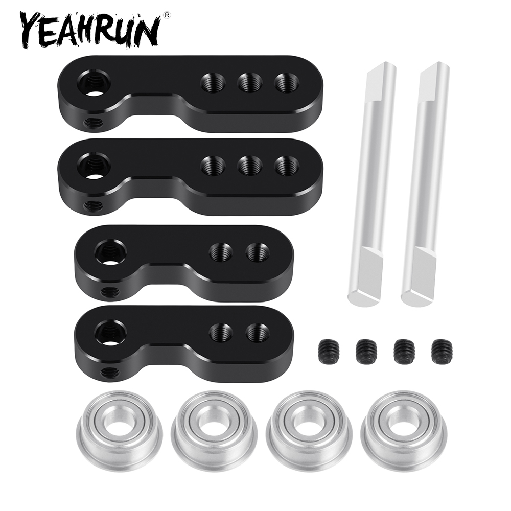 Tamiya Model Rc Car - YEAHRUN Aluminum Alloy Servo Steering Fixed