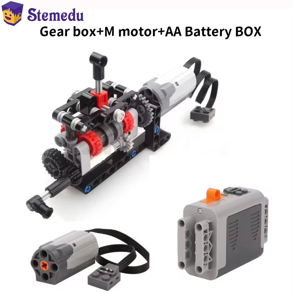 Model Kit Manual - MOC High-tech 4 Speeds Gearbox Manual