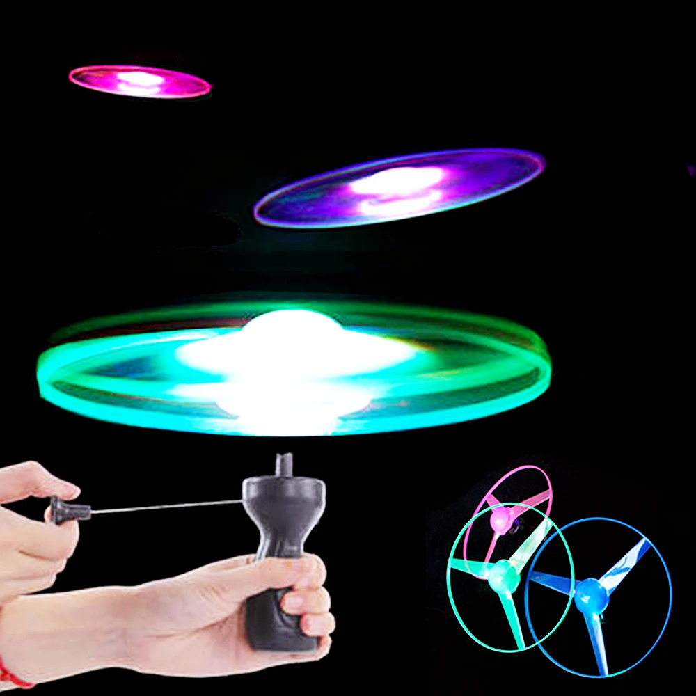 Model Kit Ufo - Luminous Flying Disc Propeller Toys LED