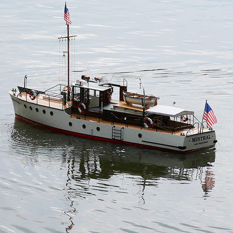 Model Kit Yacht - Wooden Yacht Northwest Wind Basswood Kit