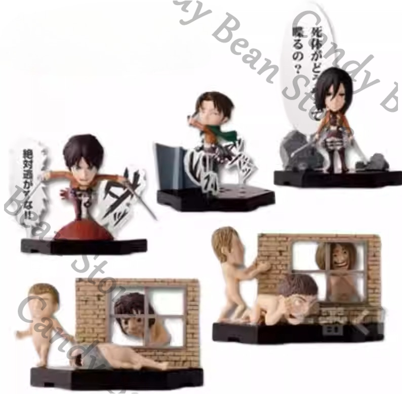 Anime Attack on Titan Mikasa·A - огляд і ціна Model Kit Titanic