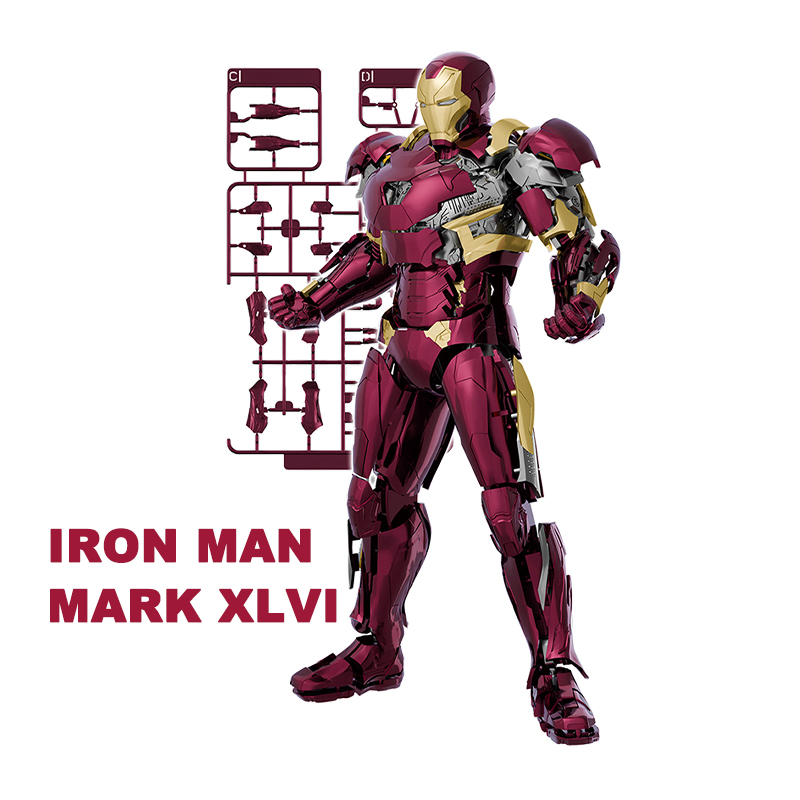 Marvel Iron Man MK46 Assembled - огляд і ціна Model Kit Iron Man