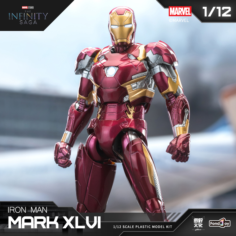 Marvel Iron Man MK46 Assembled - огляд і ціна Model Kit Iron Man