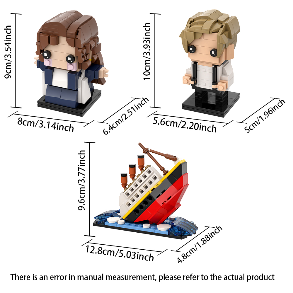 Titanic Sinking Scene Building - огляд і ціна Model Kit Titanic