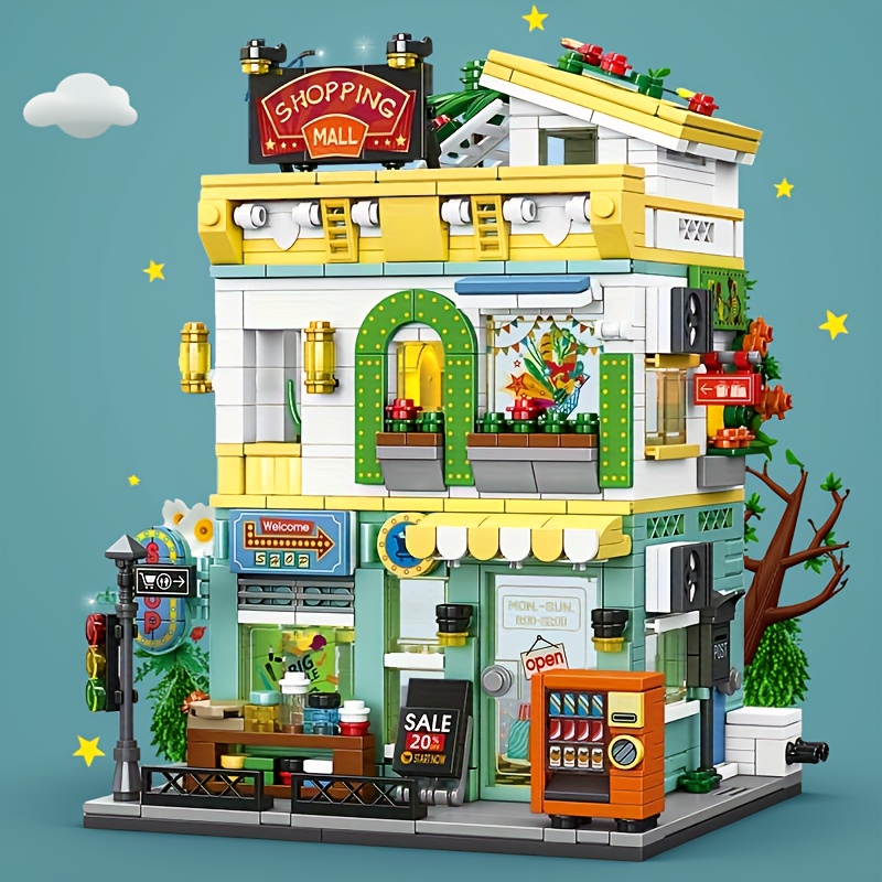 Town Life Streetscape Supermar - огляд і ціна Model Kit Chemistry