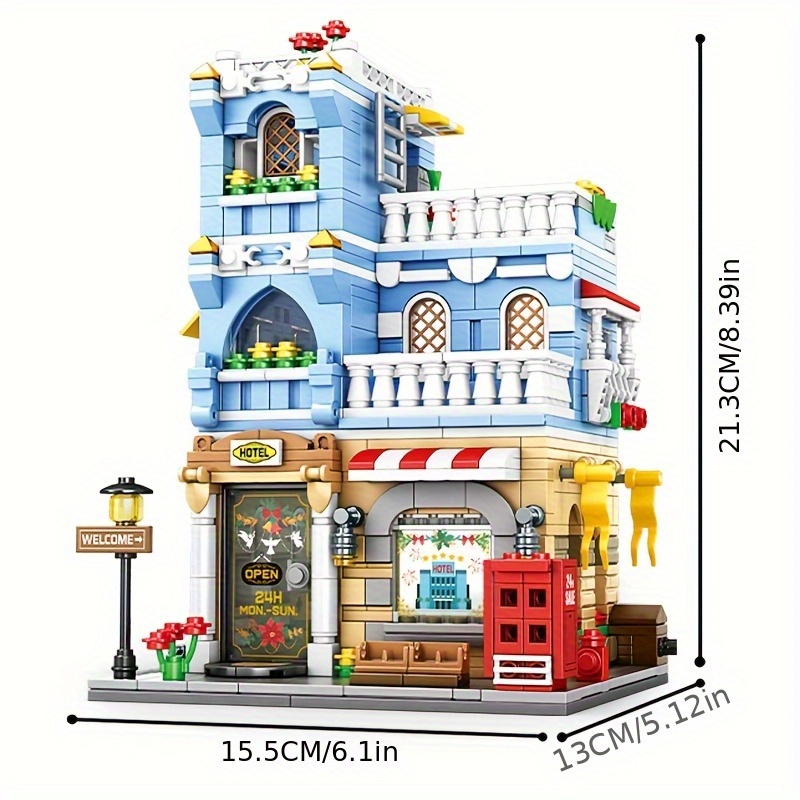 Town Life Streetscape Supermar - огляд і ціна Model Kit Chemistry