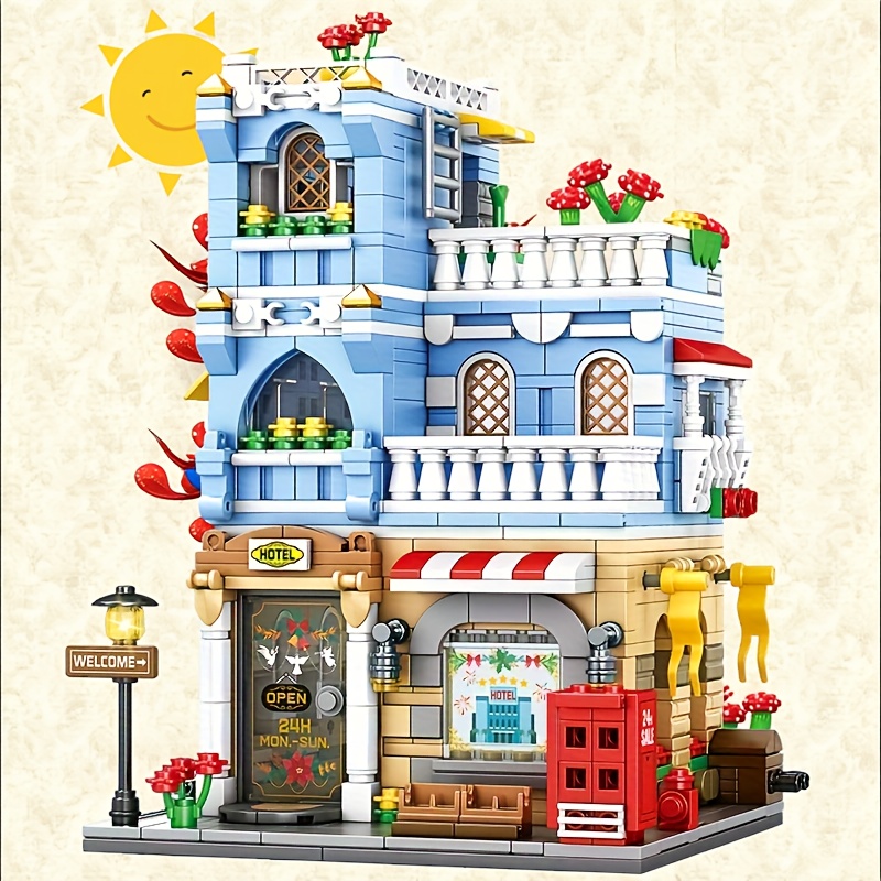 Town Life Streetscape Supermar - огляд і ціна Model Kit Chemistry