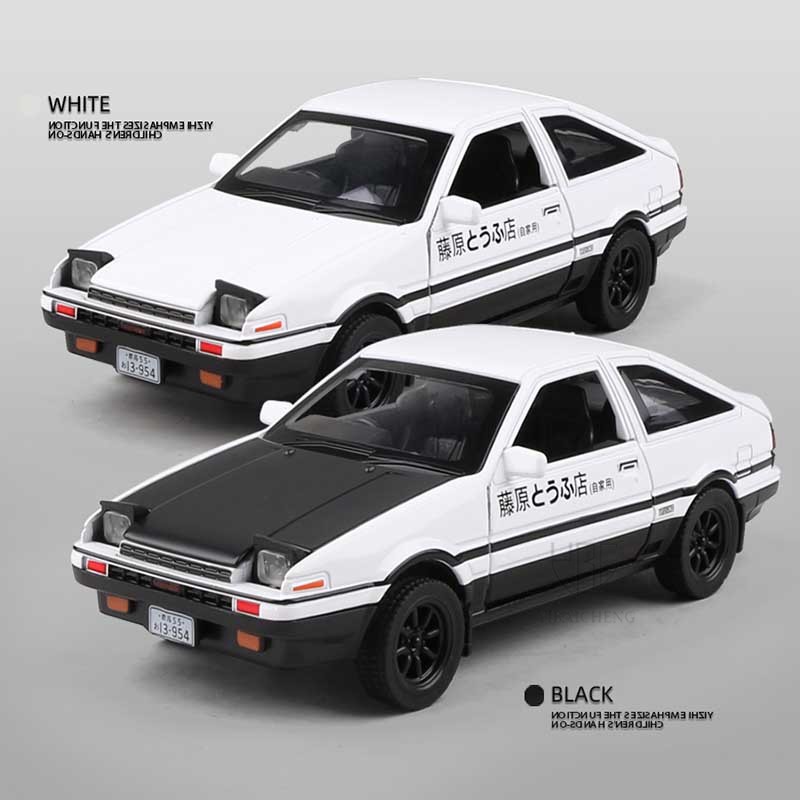 1/32 INITIAL D AE86 Alloy Car  - огляд і ціна Model Kit Ae86