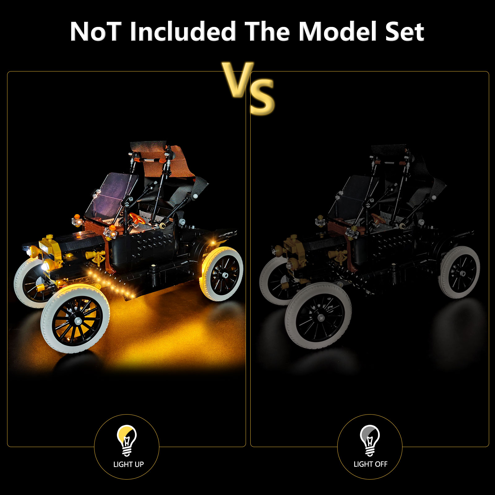 LYBMTWF LED Lighting Kit Compa - огляд і ціна Model Kit Centaur