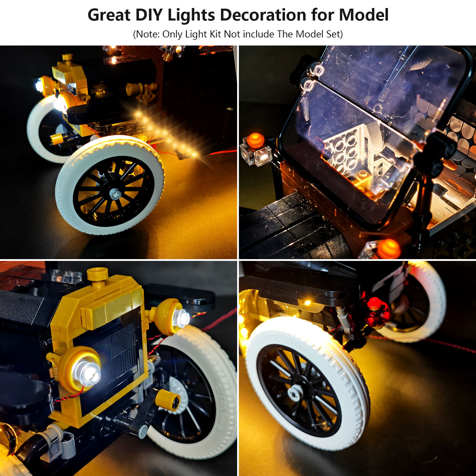 LYBMTWF LED Lighting Kit Compa - огляд і ціна Model Kit Centaur