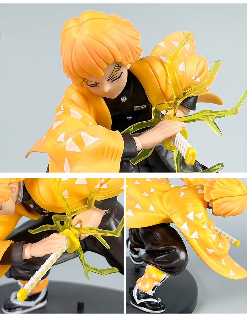 Anime Demon Slayer PVC Figures - огляд і ціна Model Kit Zenitsu