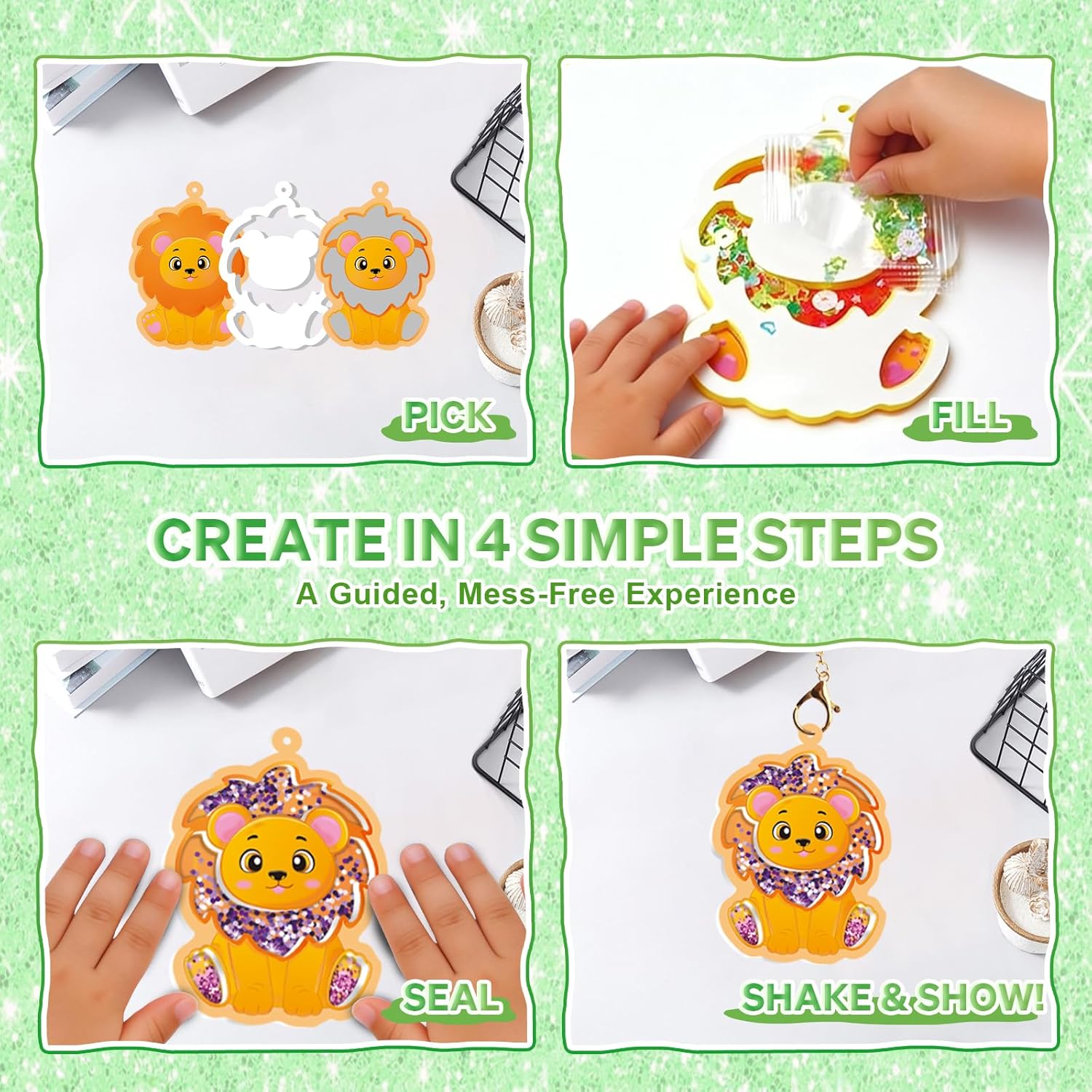 Authentic DIY Shaker Charm Mak - огляд і ціна Model Kit Unicorn