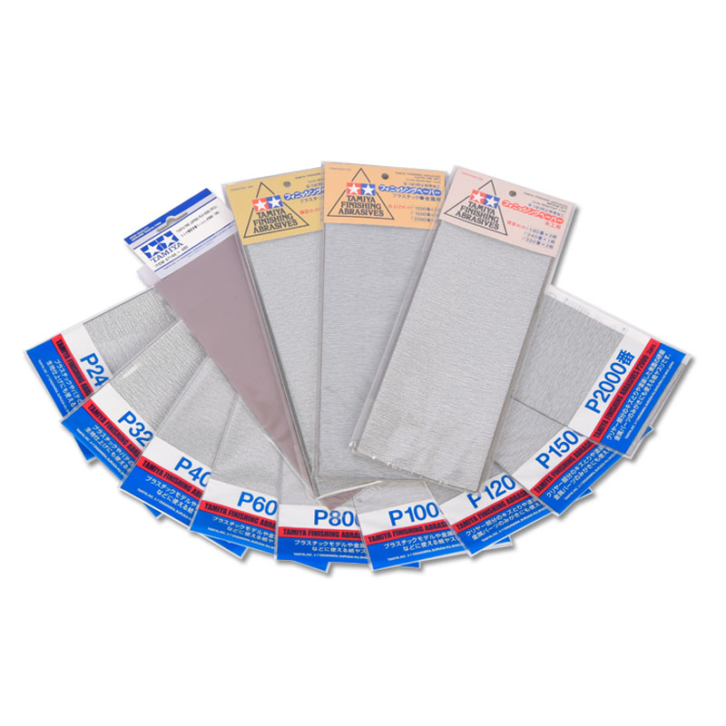 Tamiya Finishing Abrasives San - огляд і ціна Model Kit Tamiya
