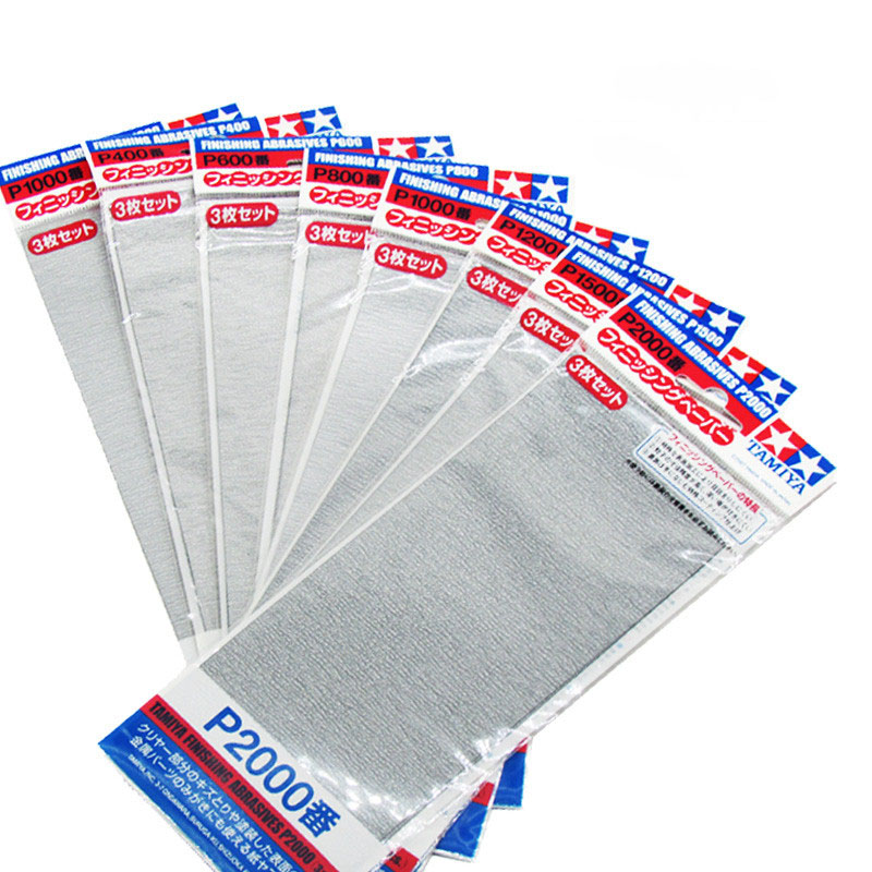 Tamiya Finishing Abrasives San - огляд і ціна Model Kit Tamiya