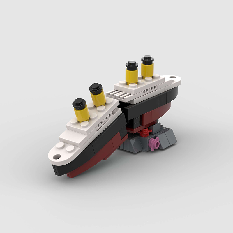 Mini RMS Titanic Sank Ship Mod - огляд і ціна Model Kit Titanic