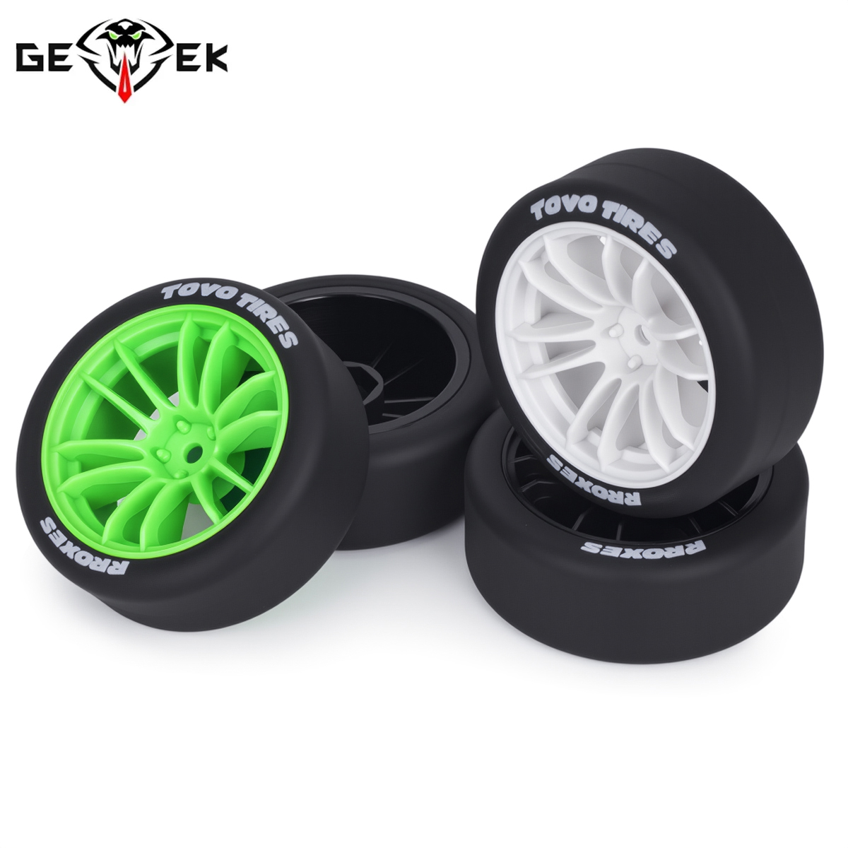 4Pcs Hard Drift Tires Wheel Ty - огляд і ціна Tamiya Model Rc Car