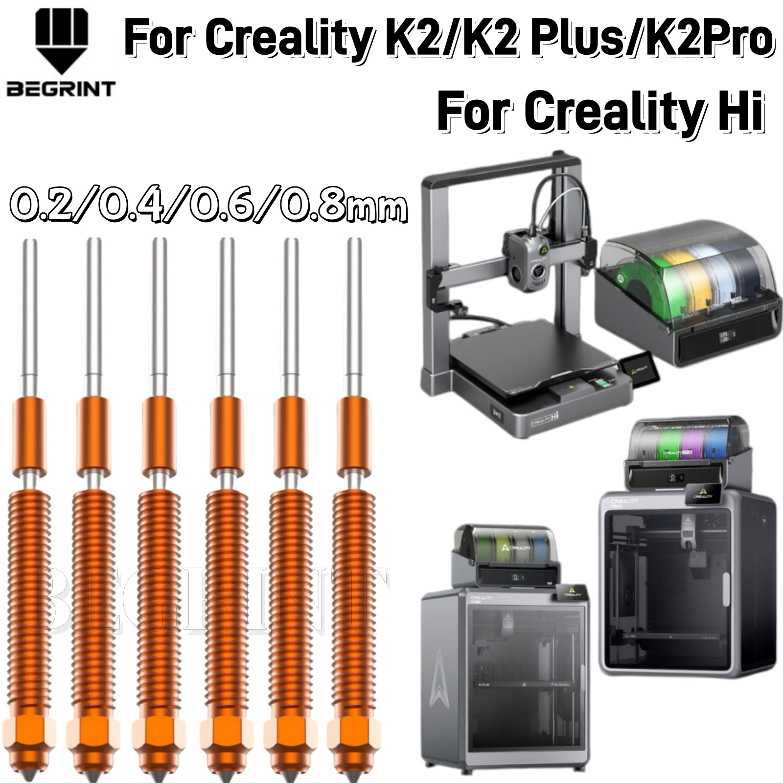 For Creality K2/K2 Plus/K2 Pro - огляд і ціна Model Kit Unicorn