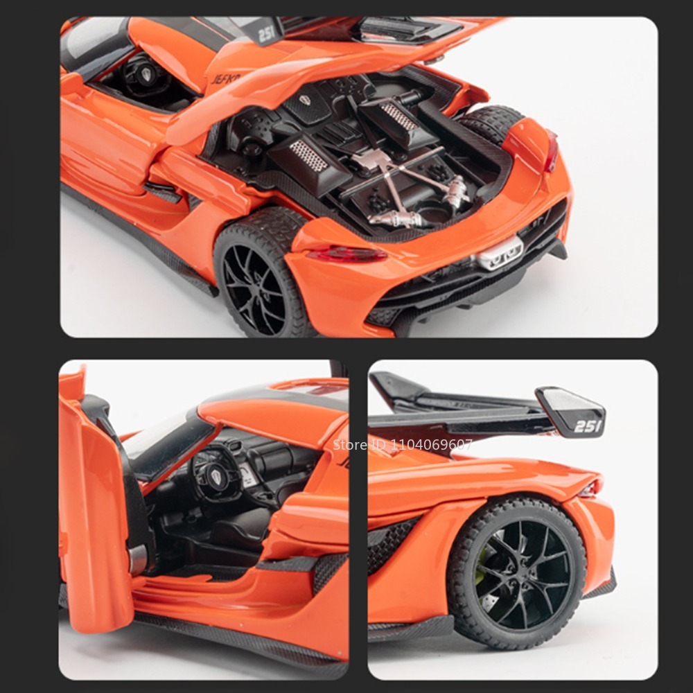 Scale 1:32 KNSG Jesko Car Mode - огляд і ціна Model Kit Ferrari