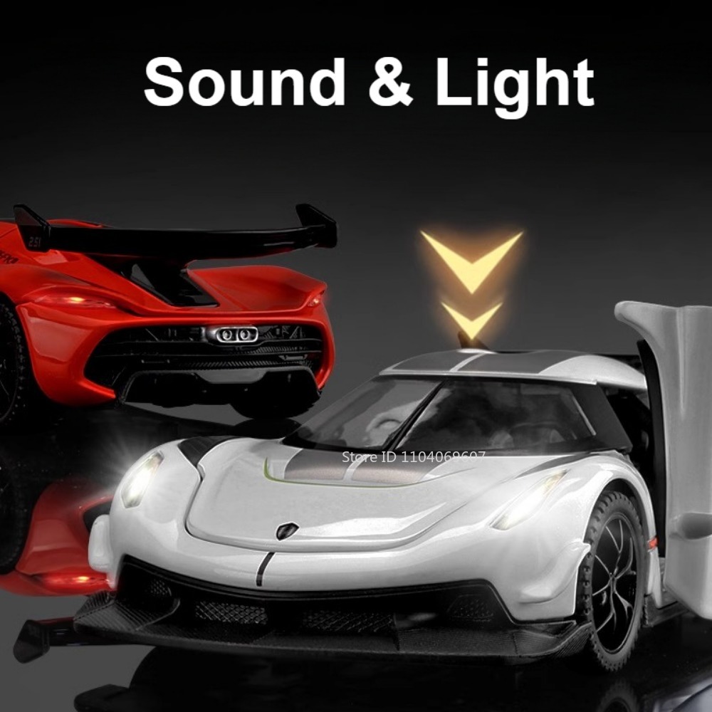 Scale 1:32 KNSG Jesko Car Mode - огляд і ціна Model Kit Ferrari