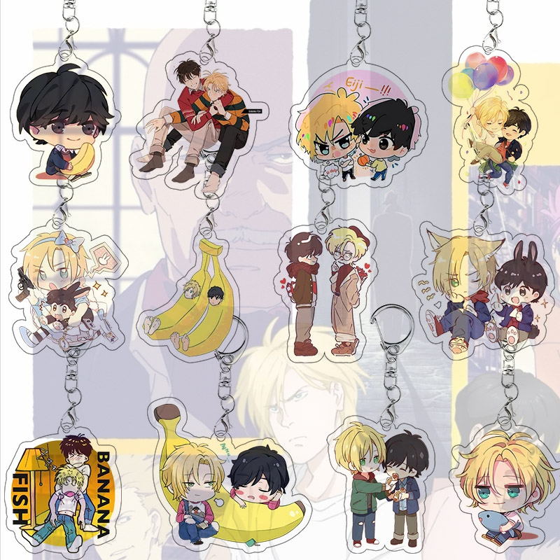 Banana Fish Acrylic Keychain A - огляд і ціна Model Kit Lynx