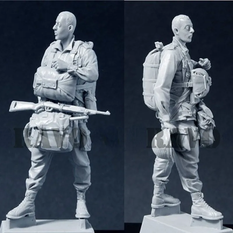 1/35 Scale Resin Figure Assemb - огляд і ціна Model Kit Ww2