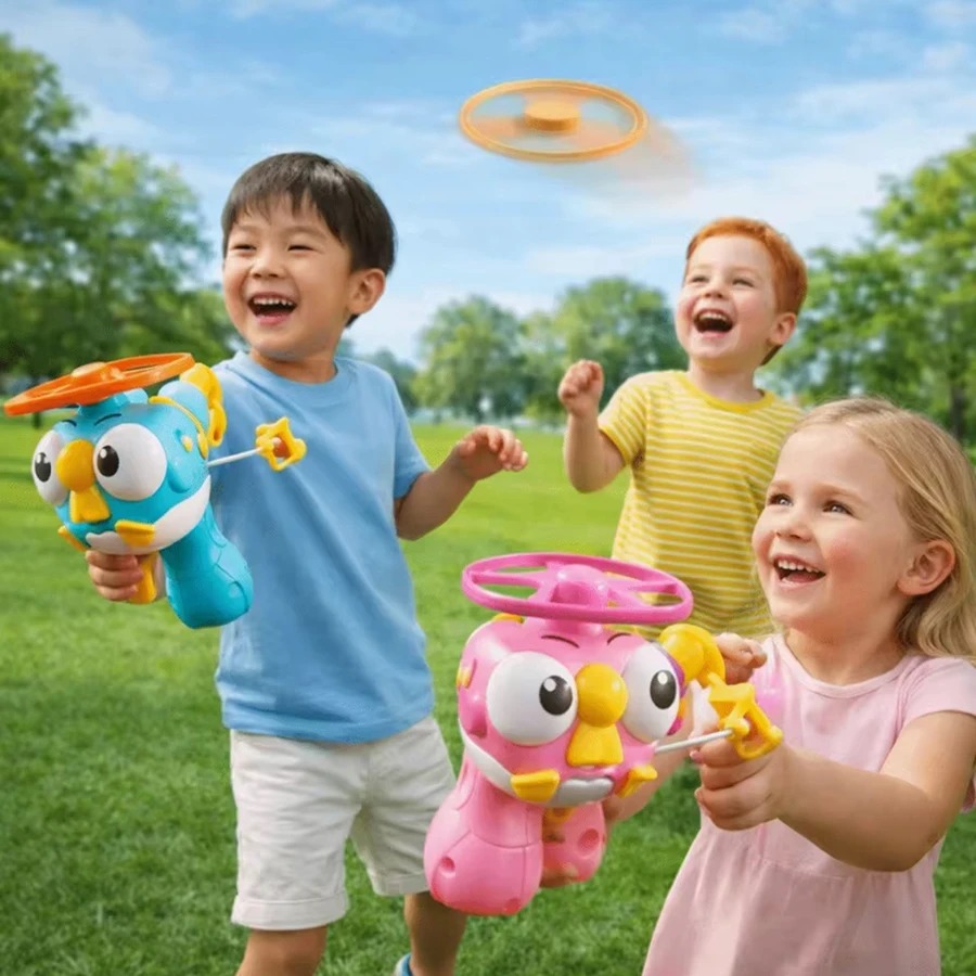 Kids Pull-Cord Bamboo-Copter U - огляд і ціна Model Kit Ufo