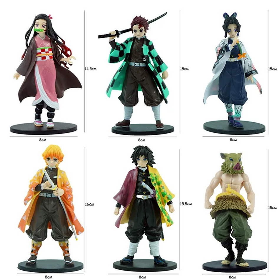 Anime Demon Slayer PVC Figures - огляд і ціна Model Kit Zenitsu