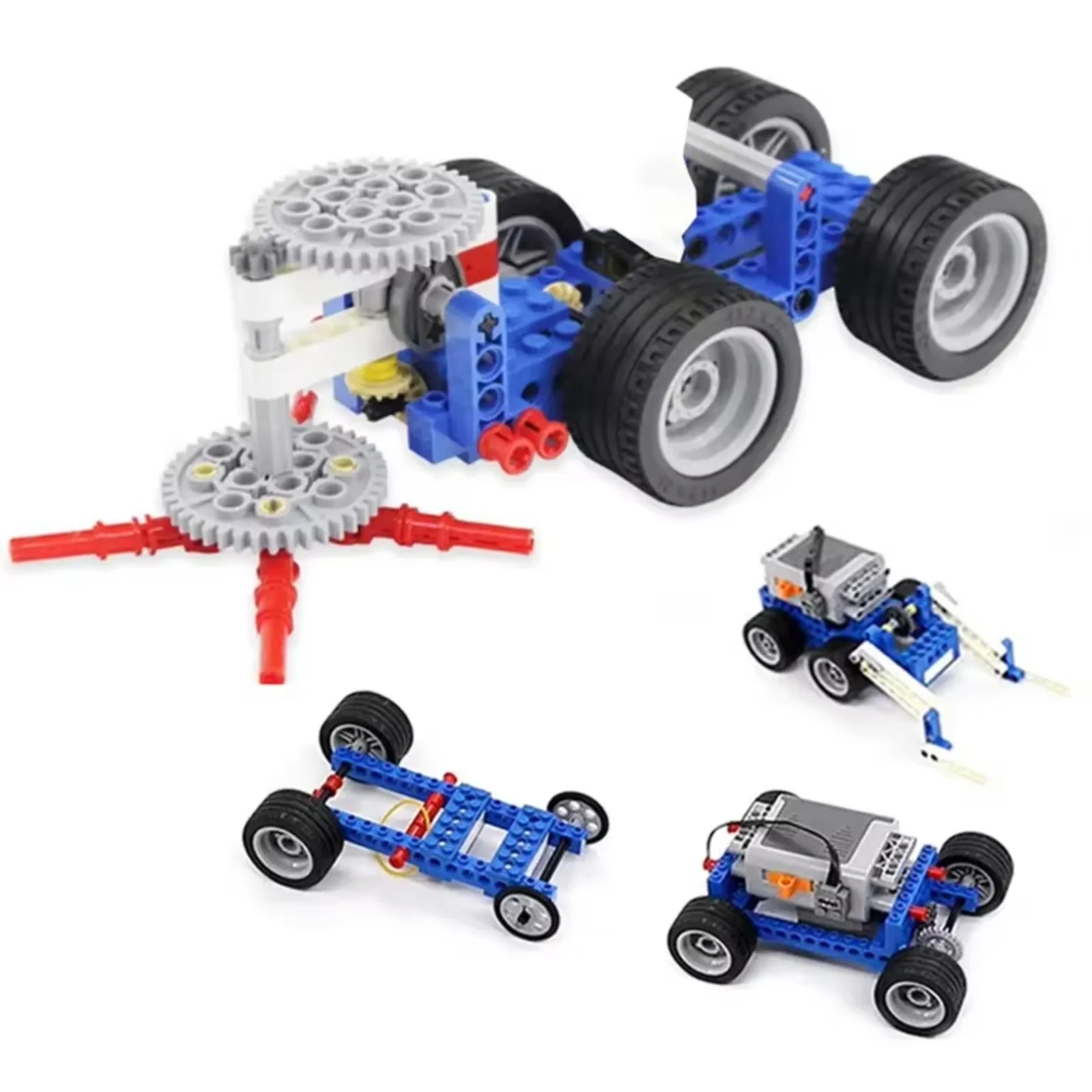396PCS Technical MOC Building  - огляд і ціна Model Kit Manual