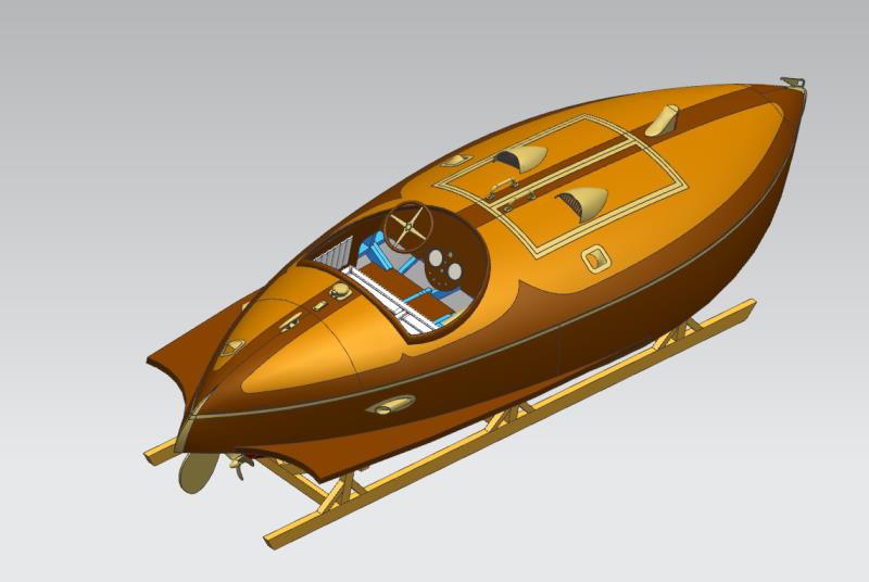 1/6  15 RC Racing Yacht Wooden - огляд і ціна Model Kit Yacht