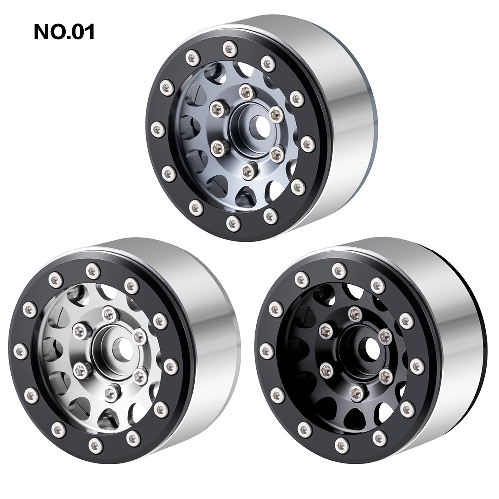 YEAHRUN 4Pcs 1.55inch Aluminum - огляд і ціна Tamiya Model Rc Car