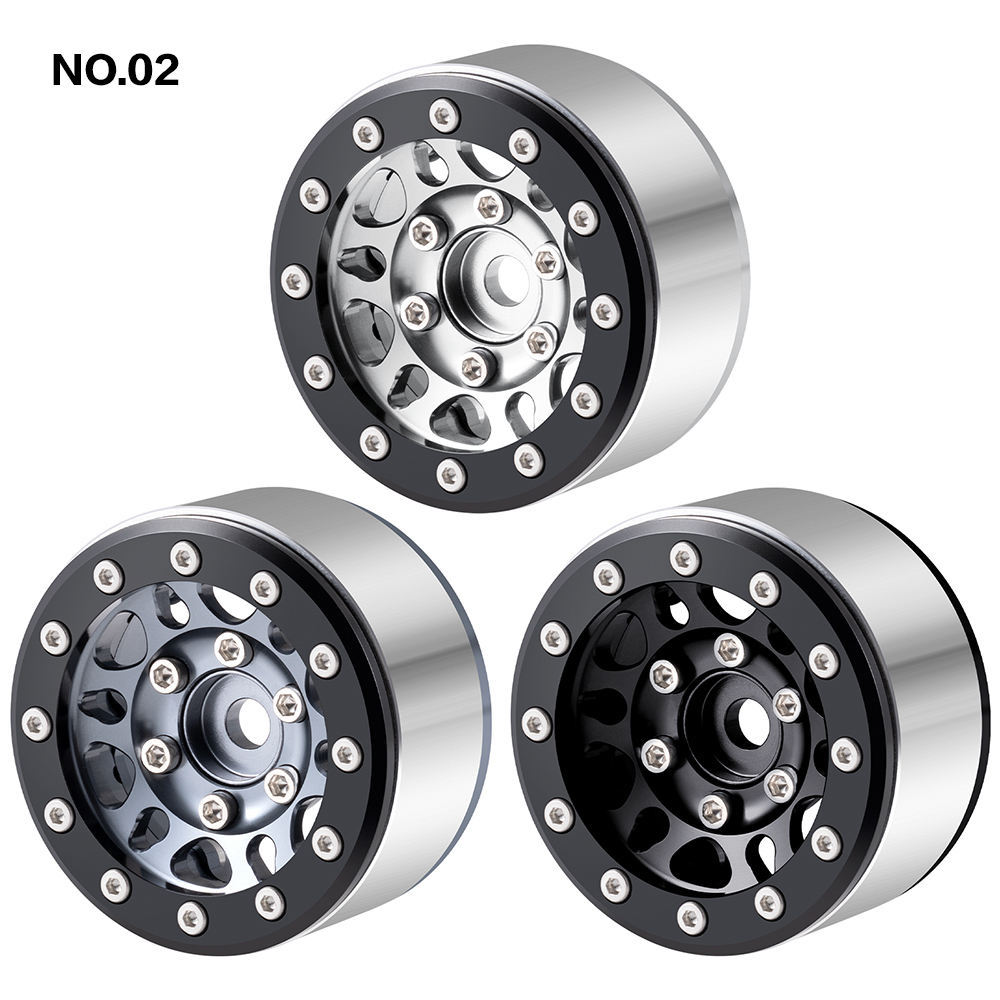 YEAHRUN 4Pcs 1.55inch Aluminum - огляд і ціна Tamiya Model Rc Car