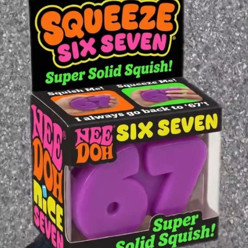 Six Seven Number TPR Squishy T - огляд і ціна Model Kit Eva
