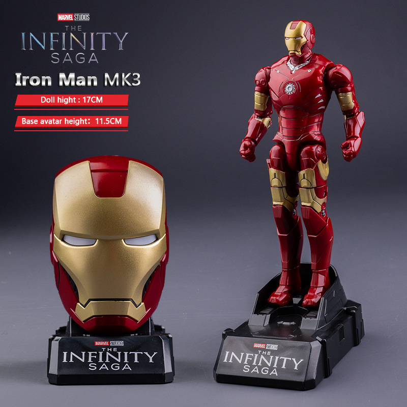 Marvel Iron Man SpiderMan Capt - огляд і ціна Model Kit Iron Man