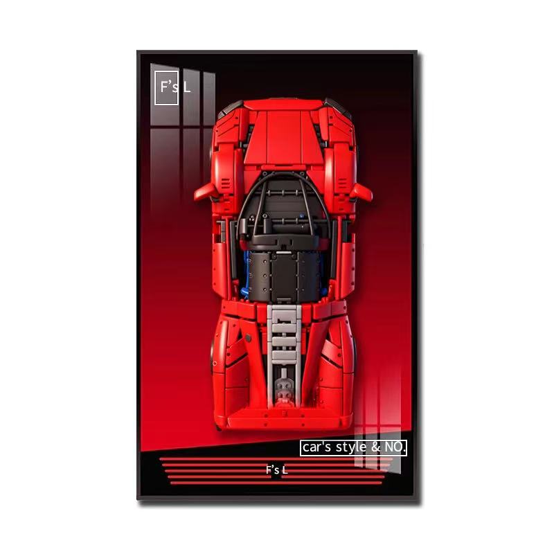NEW Photo Frame Display Wallbo - огляд і ціна Model Kit Ferrari