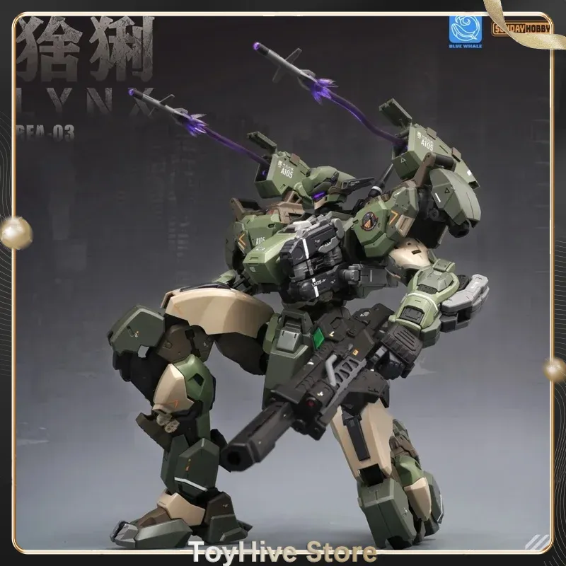 SUNDAY HOBBY Blue Whale Series - огляд і ціна Model Kit Lynx