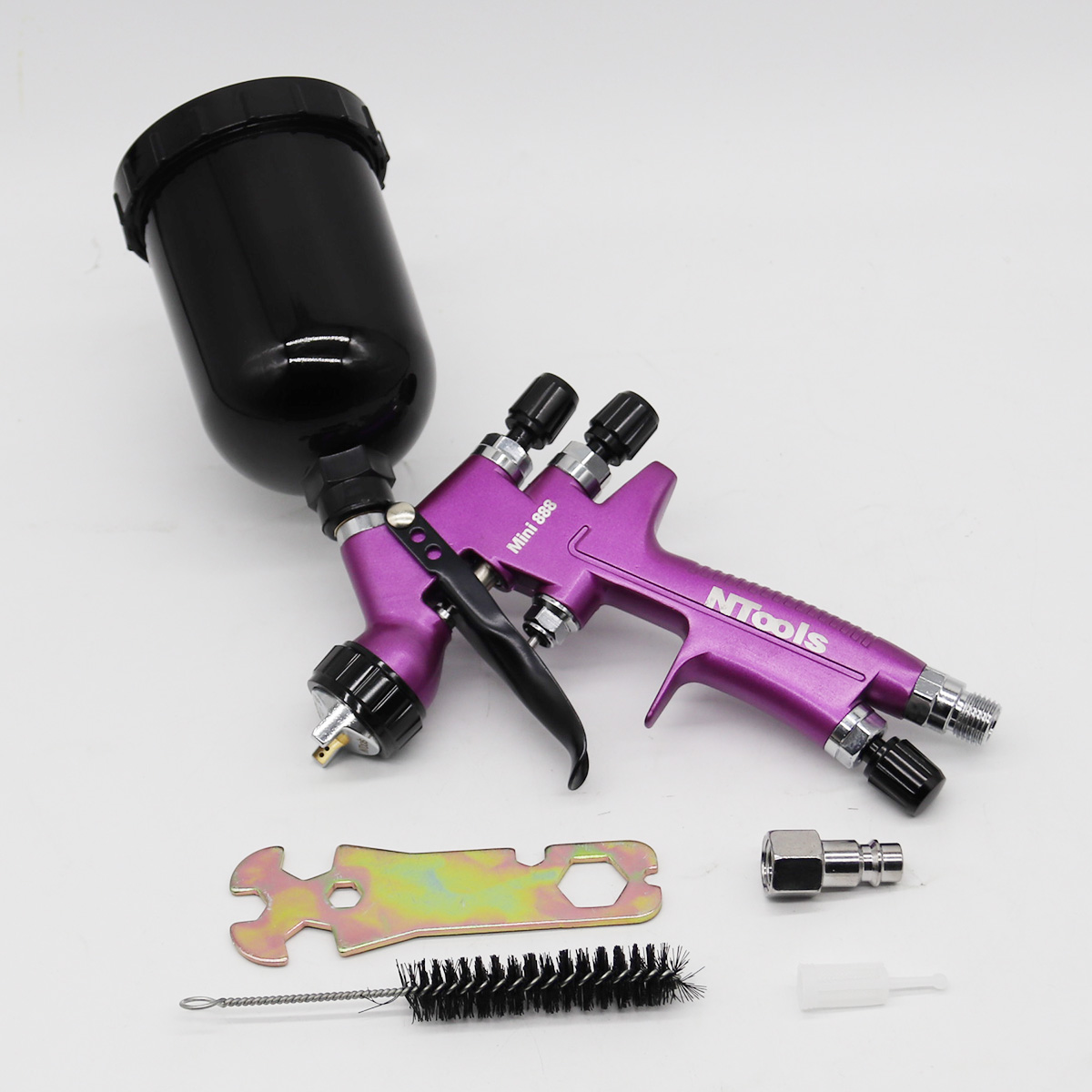 HVLP Spray Gun 0.8/1.0/1.2mm N - огляд і ціна Spray Can Lacquer