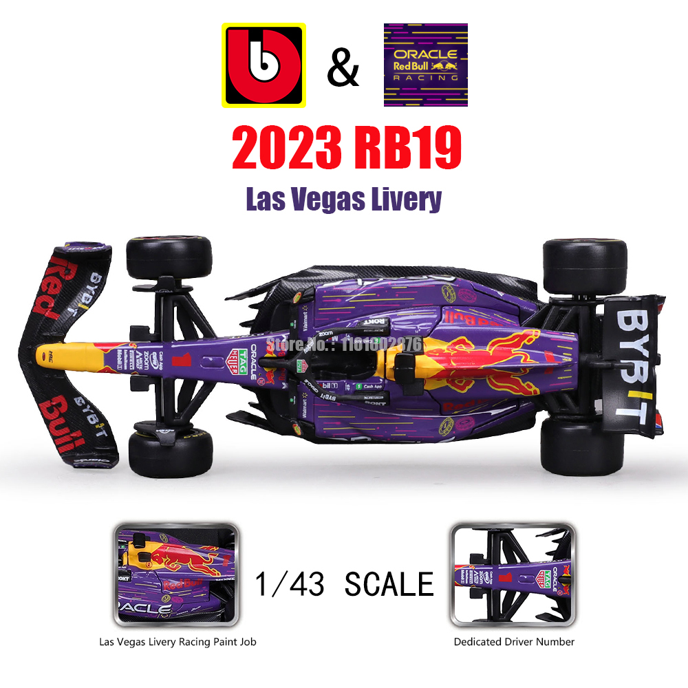 Bburago 1:43 2023 F1 Red Bull  - огляд і ціна Model Kit Ferrari