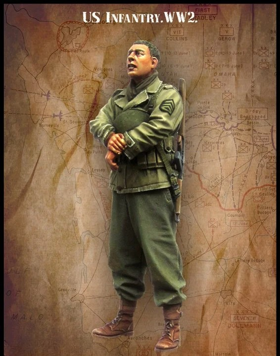 1/35 Scale US Army Infantry WW - огляд і ціна Model Kit Ww2