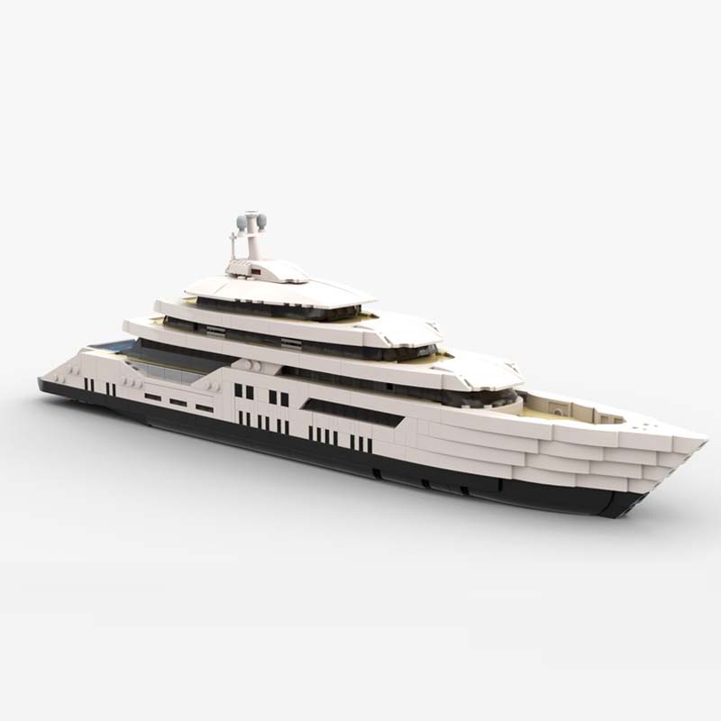 New 1651Pcs Moc White Ship Cit - огляд і ціна Model Kit Yacht