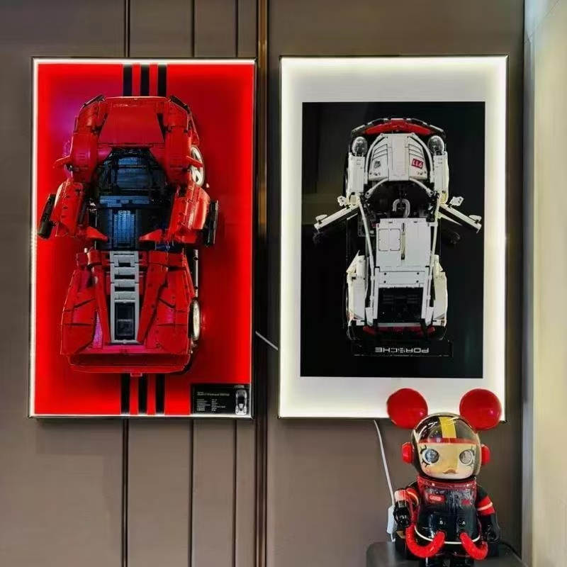 Only Display Wallboard Wall su - огляд і ціна Model Kit Ferrari