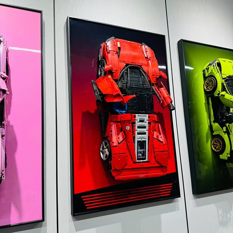 Only Display Wallboard Wall su - огляд і ціна Model Kit Ferrari