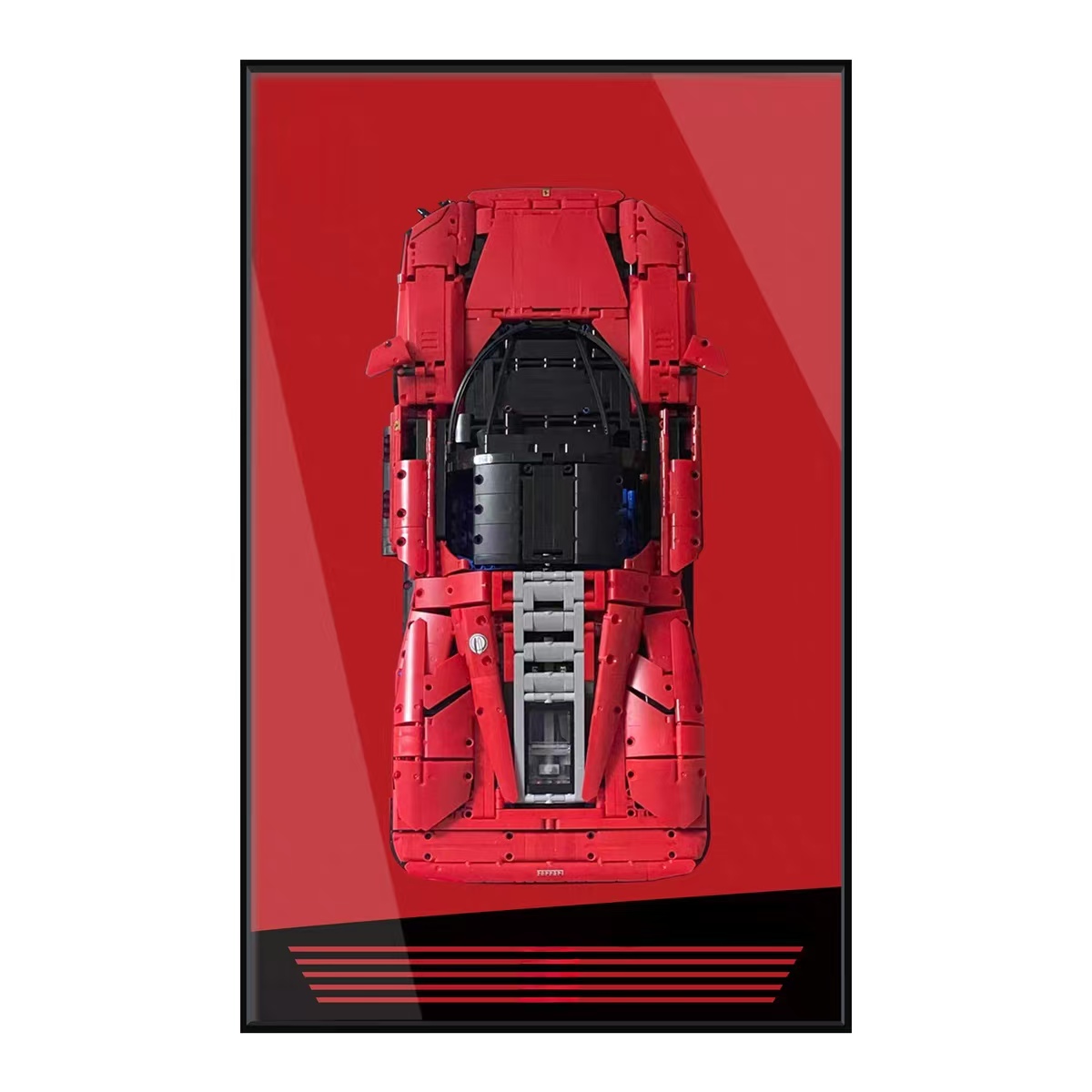 Only Display Wallboard Wall su - огляд і ціна Model Kit Ferrari