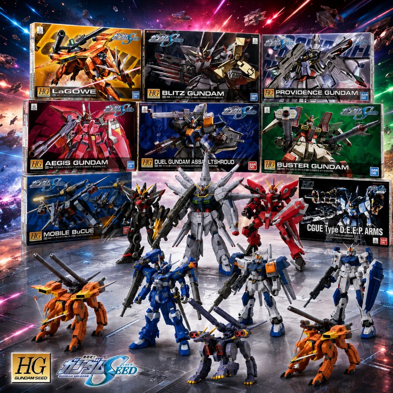 Bandai HG SEED 1/144 Blitz Aeg - огляд і ціна Model Kit Gundam Hg