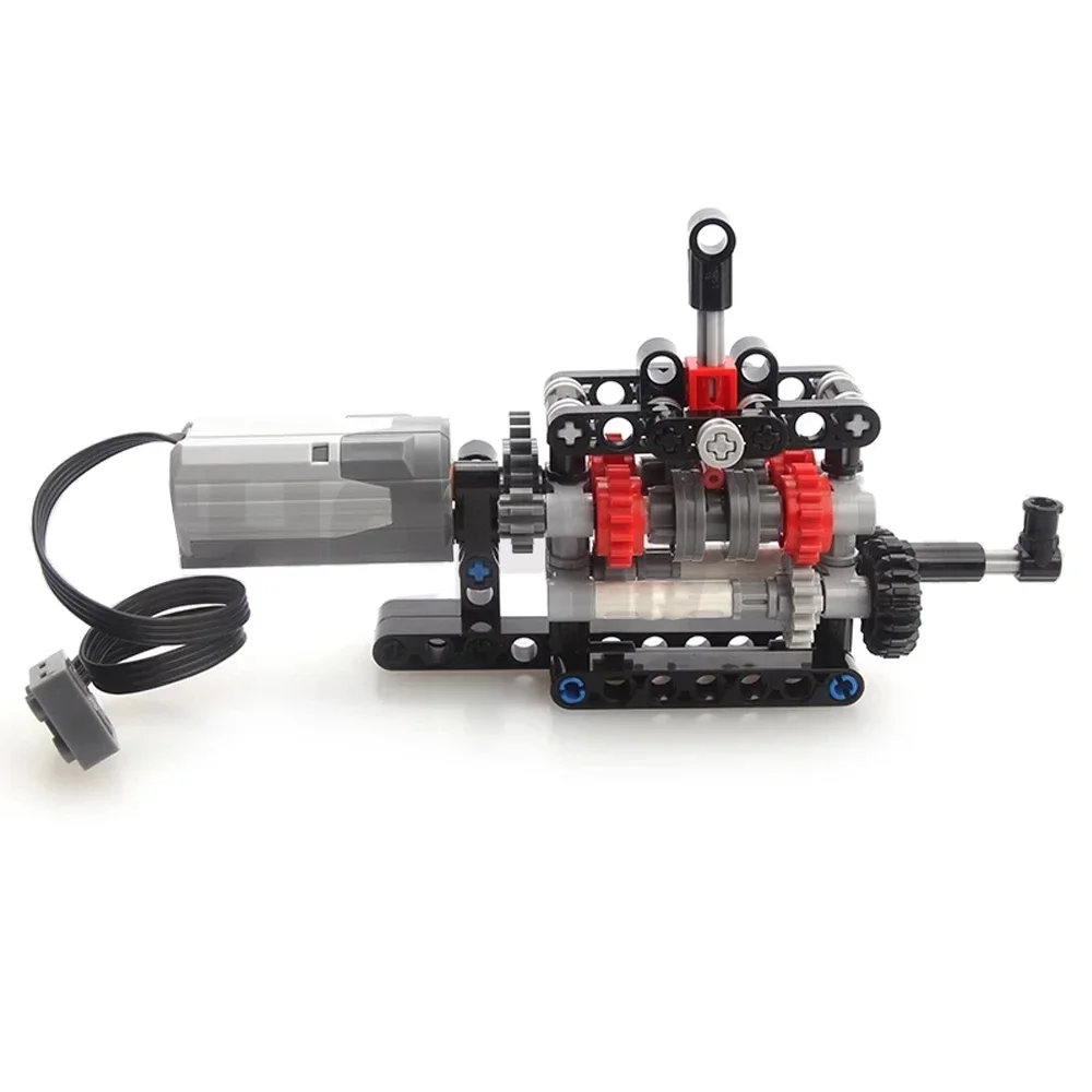 MOC High-tech 4 Speeds Gearbox - огляд і ціна Model Kit Manual