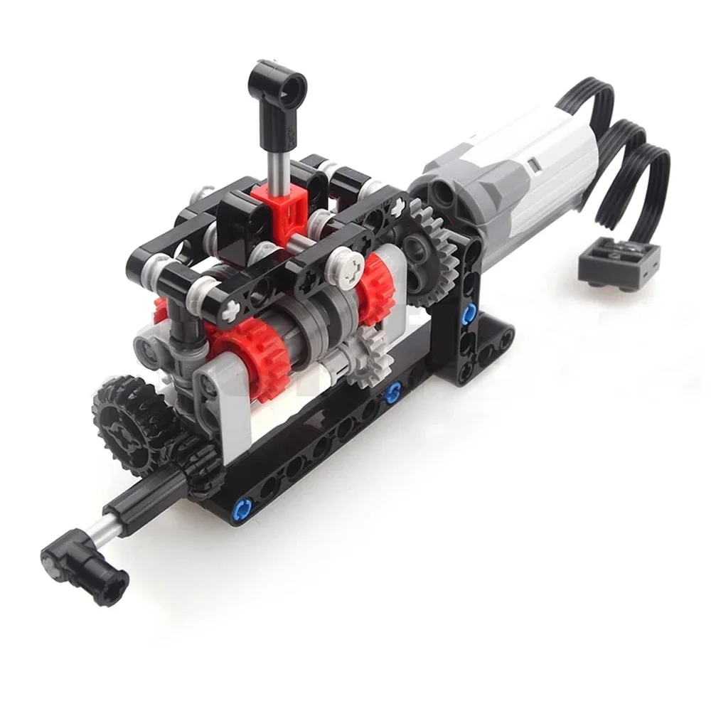 MOC High-tech 4 Speeds Gearbox - огляд і ціна Model Kit Manual