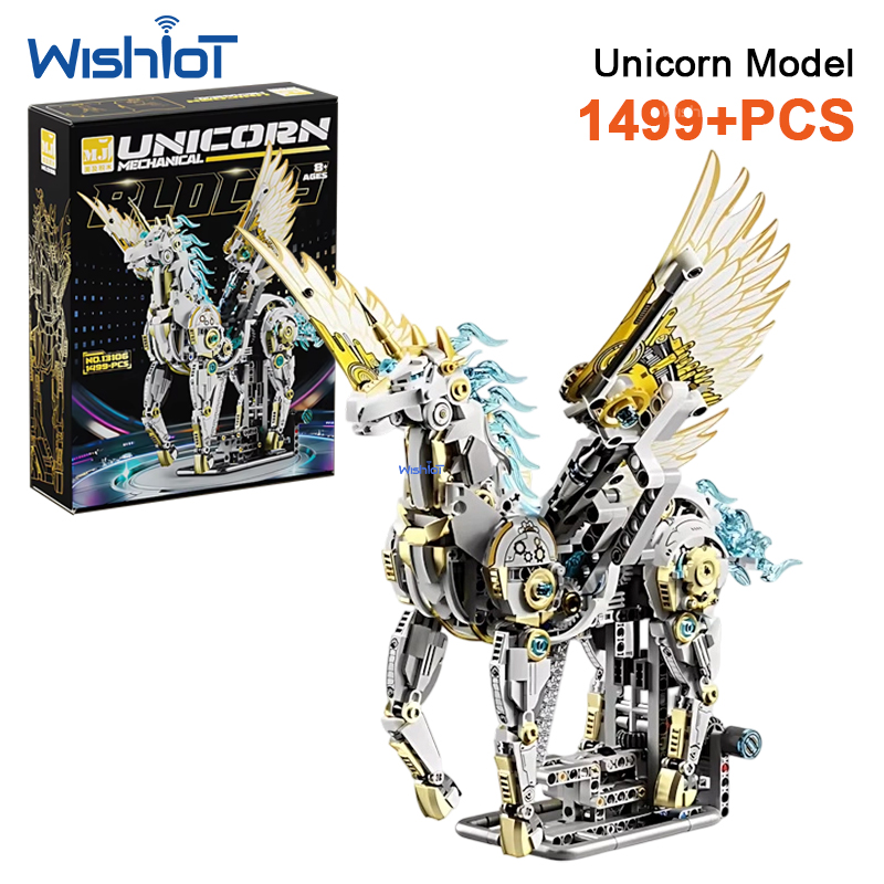 13106 1499pcs Unicorn Animal B - огляд і ціна Model Kit Unicorn